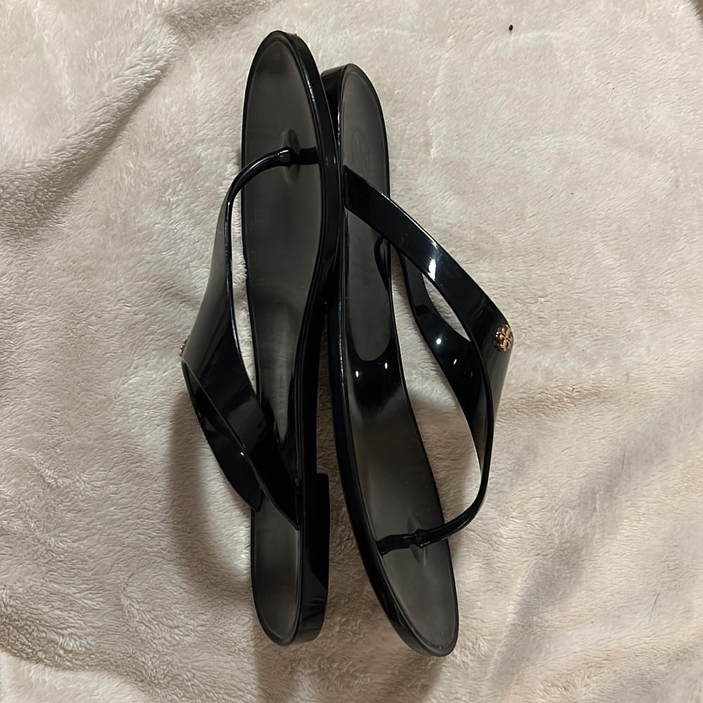Tory Burch Rubber Slides - Size 7 - Picture 3 of 5